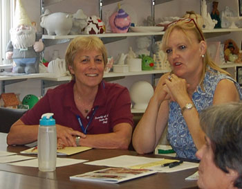 Ellen Sanderson and Colleen Smith ellen and colleen